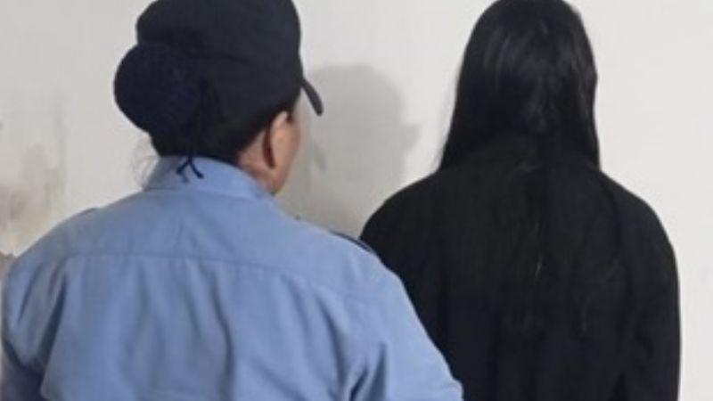 Detienen a una mujer por violenta