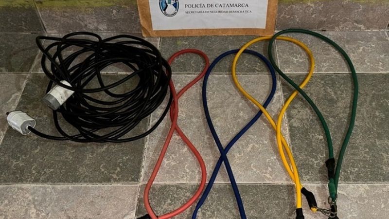 Secuestran elementos y aprehenden a un joven