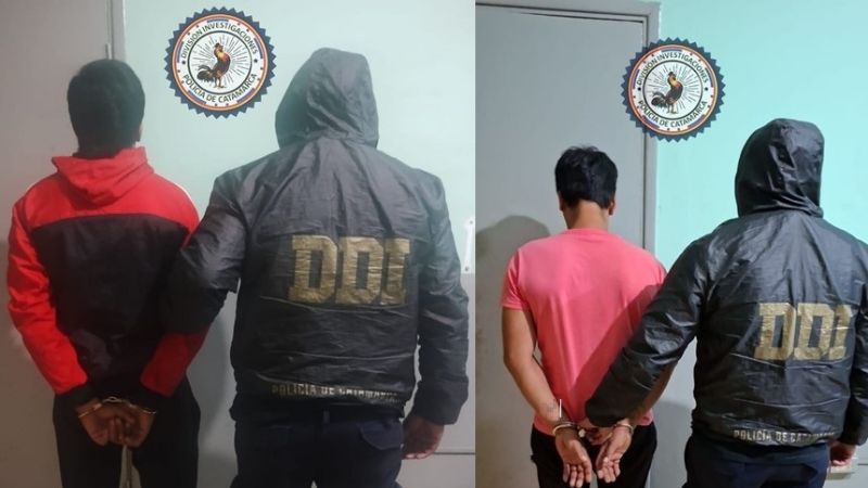 Arrestaron a tres personas en Valle Viejo