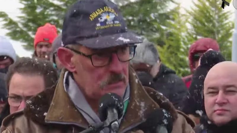 Veterano de Malvinas cuestionó el discurso de Milei