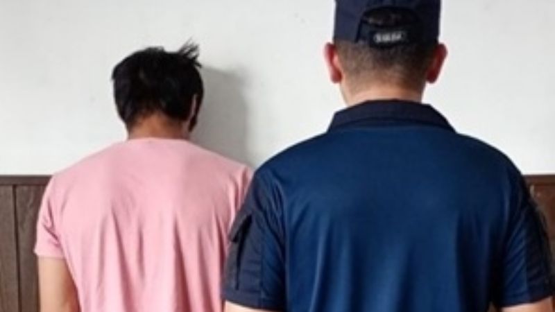 Aprehendido por amenazar de muerte a una mujer