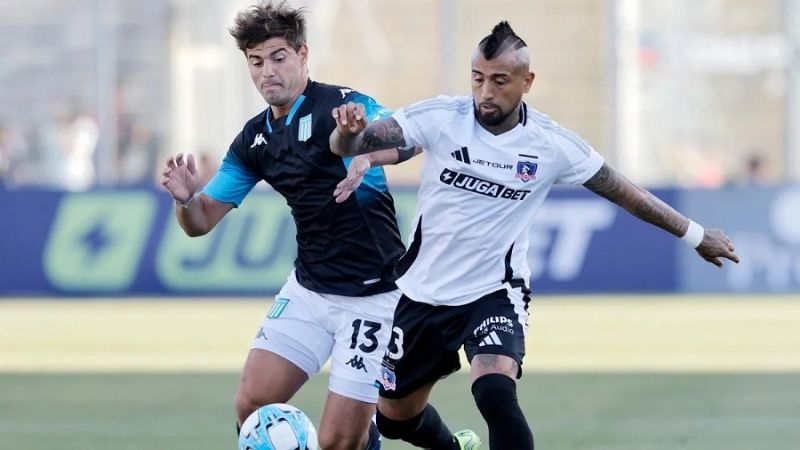 Racing visita a Colo Colo, sin público