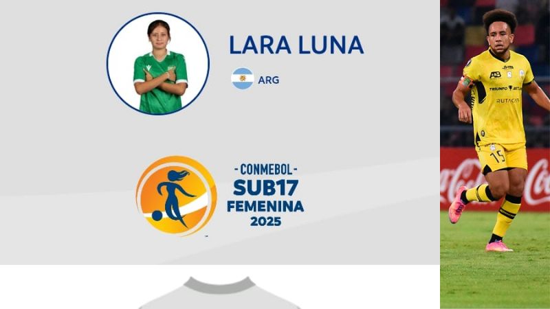 La catamarqueña Lara Luna en la Sub17 Nacional