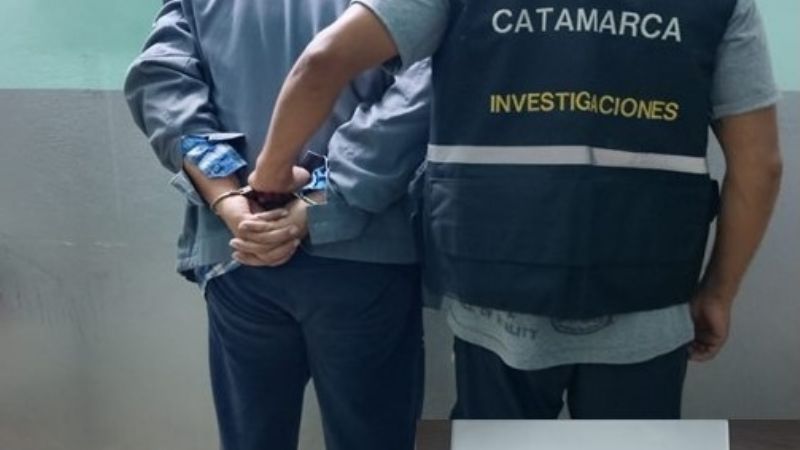 Policías esclarecieron un ilícito y arrestaron a un sujeto