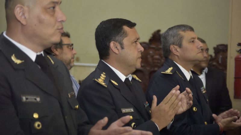 La policía participó de la Solemne Bajada de la Virgen del Valle