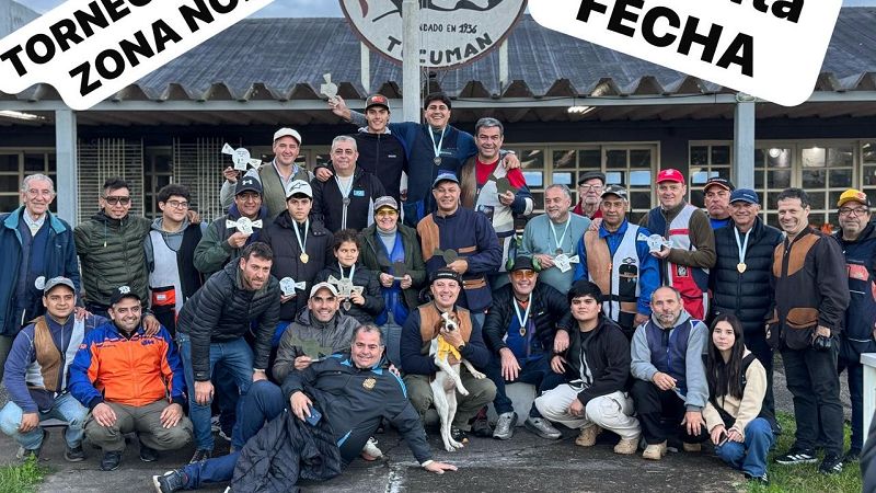 Podios “catas” en tiro a la hélice, en Tucumán