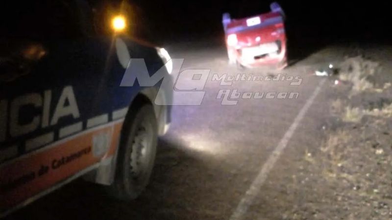 Vuelco fatal en Fiambalá