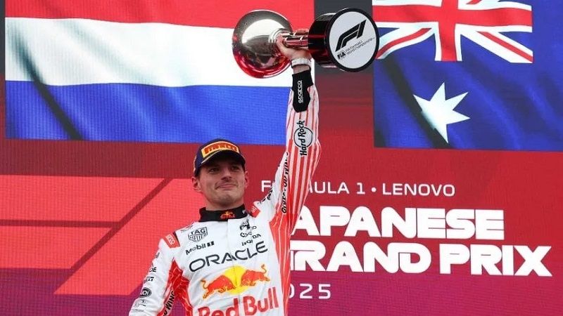 Verstappen ganó de punta a punta en Japón