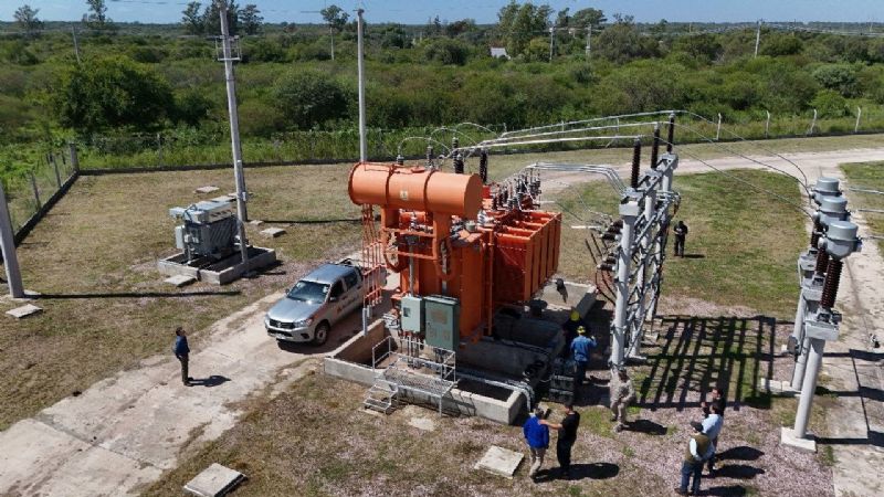 Avanza la estación transformadora Las Cañas