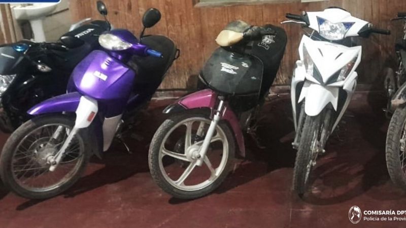 Informe policial con arrestos