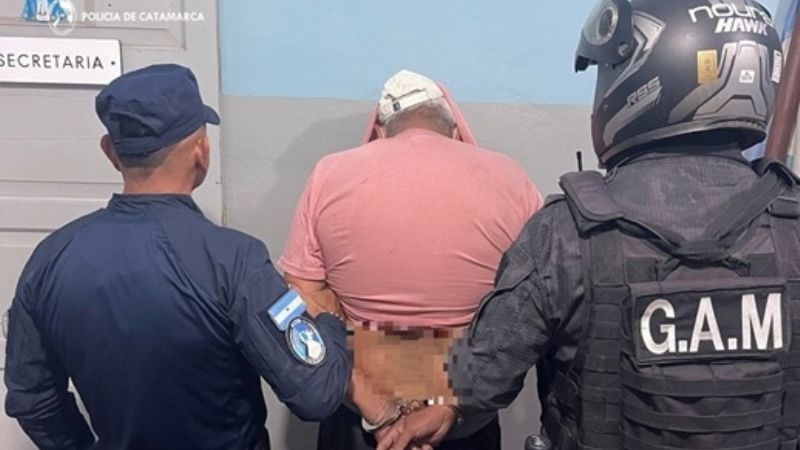 Detienen a un hombre con más de $600.000