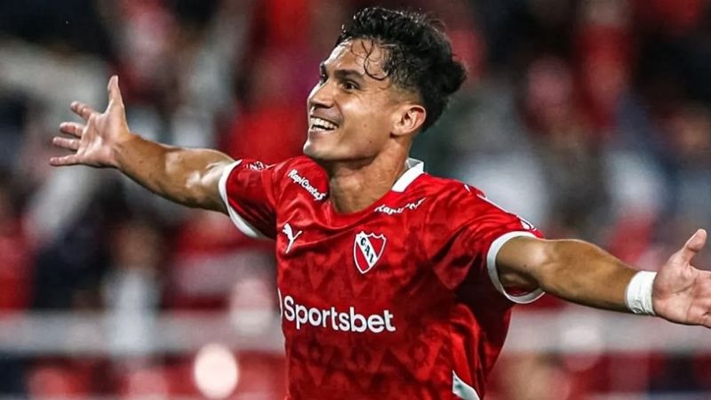 Doblete de Galdames y triunfo de Independiente