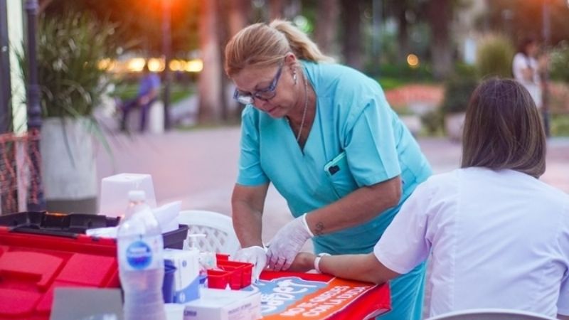 Asesoramiento y testeo de VIH y Sífilis en Valle Viejo