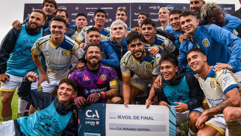 Central avanzó a 16vos. y se cruzará con Unión
