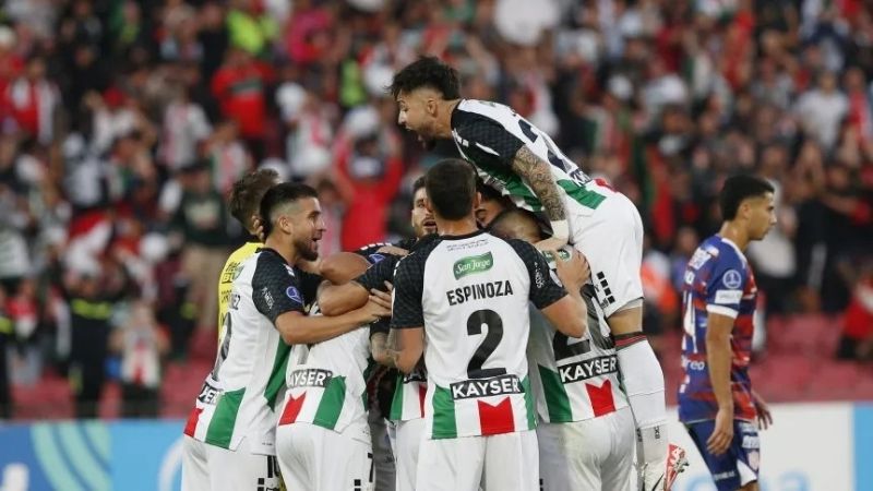 Unión cayó ante Palestino por la Sudamericana
