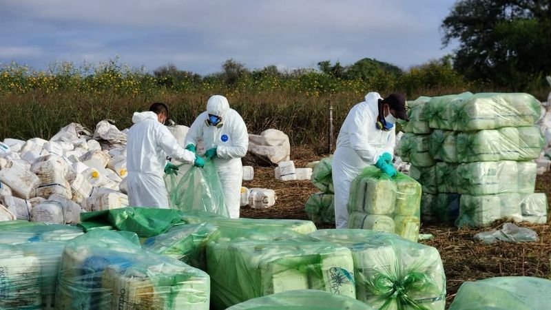 Los Altos recolectó 25.000 envases plásticos fitosanitarios