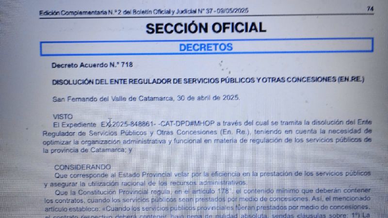 Macedo volvió a objetar la designación de Mera