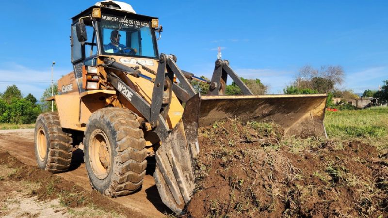 Los Altos avanza el plan de mejora de calles en distintos barrios