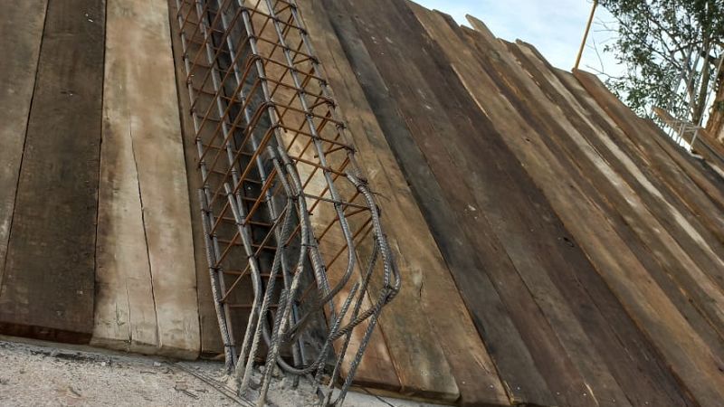 Tesorieri avanza con la Tribuna Norte, en su cancha