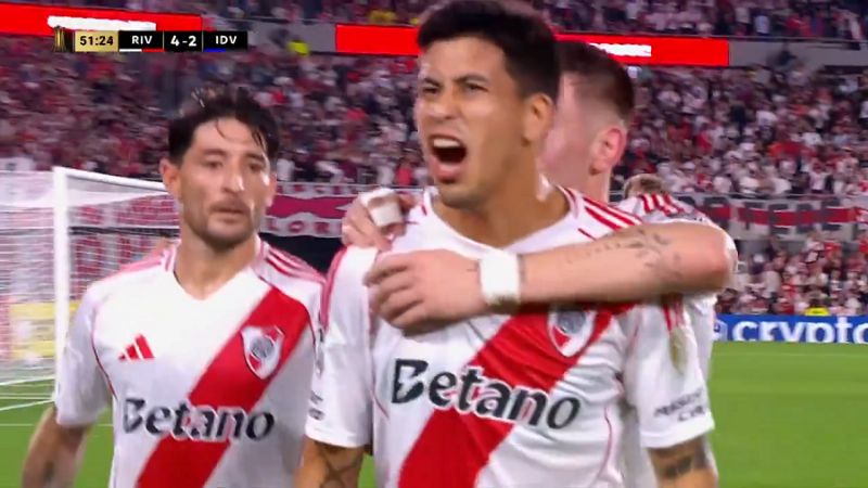 River jugó “al tenis”: 6 a 2