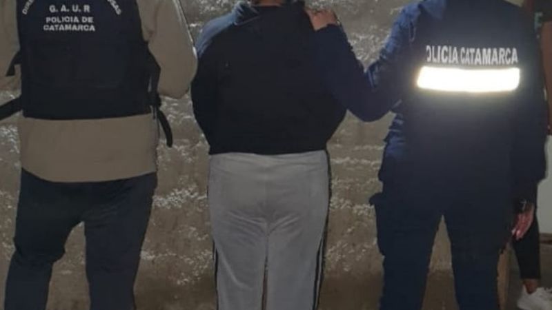 Golpe al narcomenudeo en Andalgalá y una mujer detenida