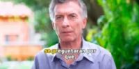 IMAGEN de Mauricio Macri creada por IA, donde 