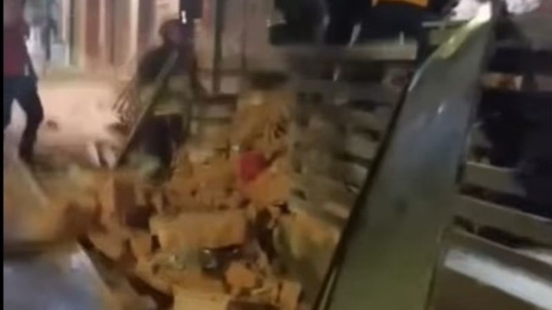 Un techó cayó sobre un bar en Güemes de Córdoba: un muerto