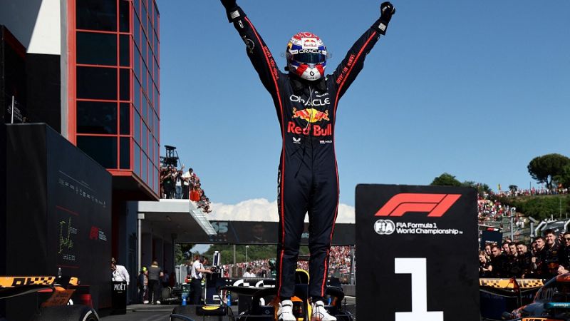 Verstappen ganó en el GP de Imola; Colapinto, 16to.