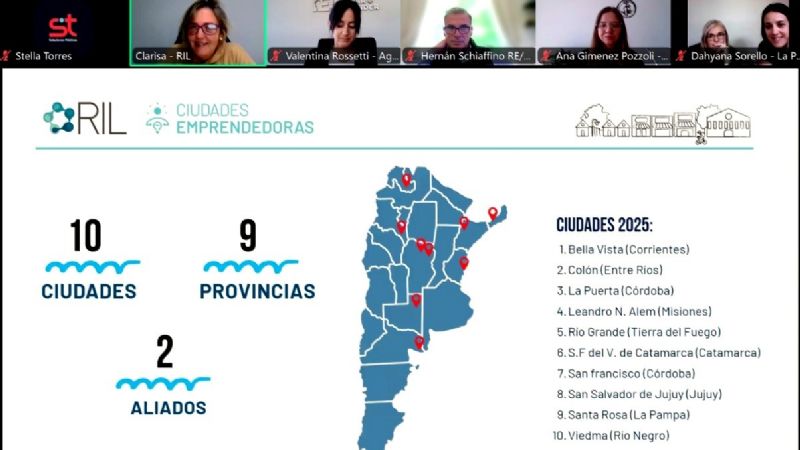 Catamarca se suma a la red nacional de Ciudades Emprendedoras 2025