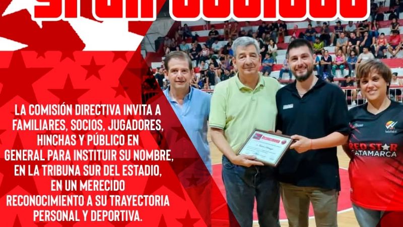 Red Star cayó por el Federal y juega por el Preparación con homenaje a "Sotillo" Sotomayor