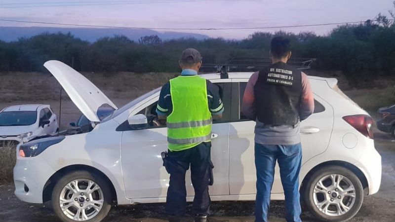 Detectan auto con pedido de secuestro en un control de Ruta