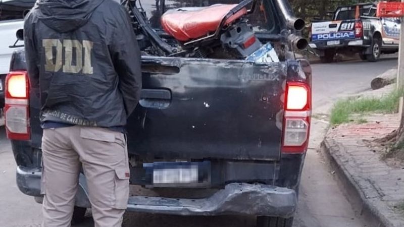 Secuestraron una moto