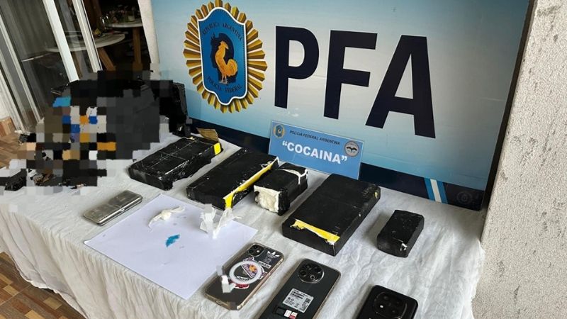 Desarticulan red narco: tres detenidos