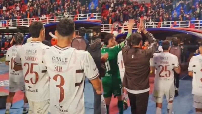 Gesto ejemplar de hinchas “Santos” Lorenzo Platense