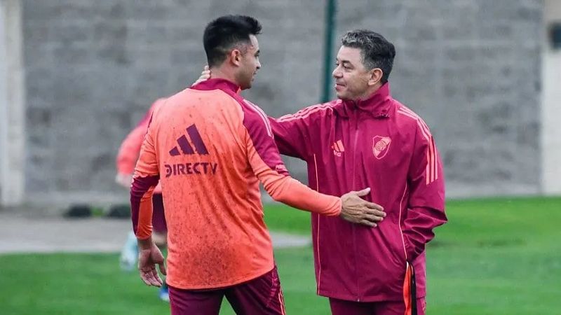 “Piti” Martínez vuelve a concentrar en River