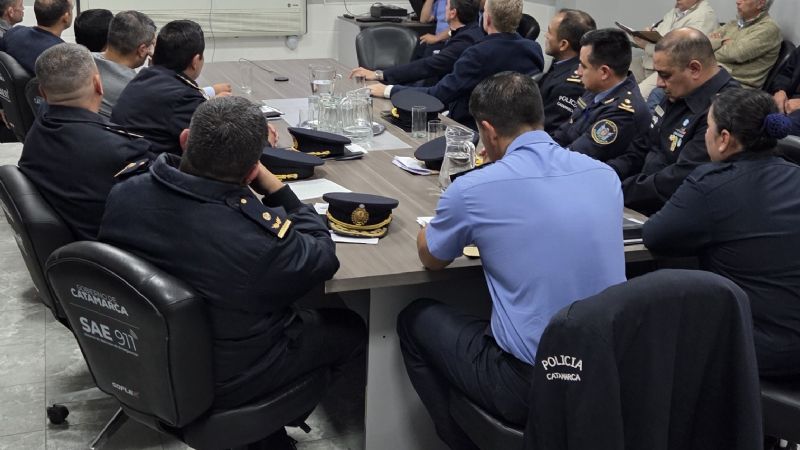 Reunión institucional entre el Ministerio Público Fiscal y la Policía de la Provincial