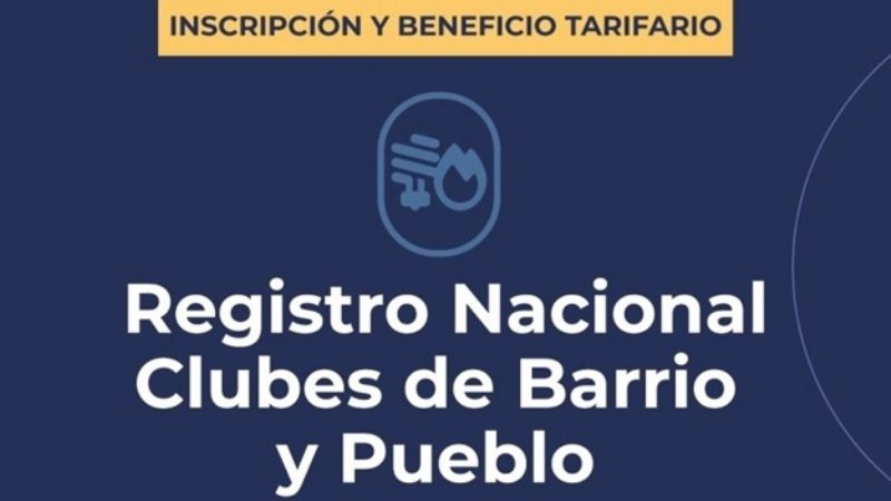 Tarifa eléctrica subsidiada para clubes