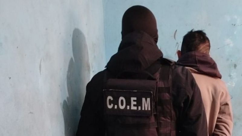 Detenido con elementos de dudosa procedencia
