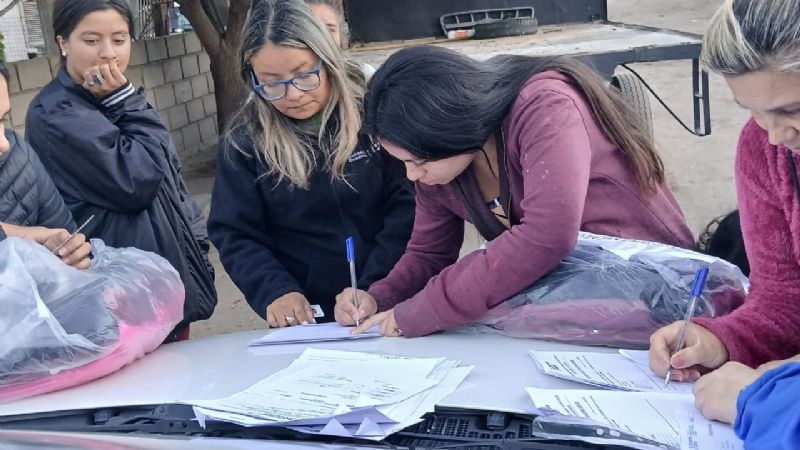 Frío: la Municipalidad asistió a 1700 personas de distintos barrios de la ciudad