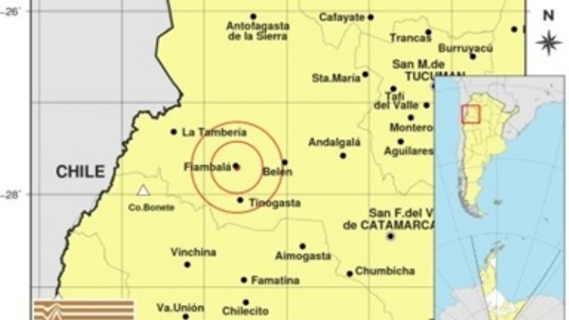 Dos temblores en las últimas horas