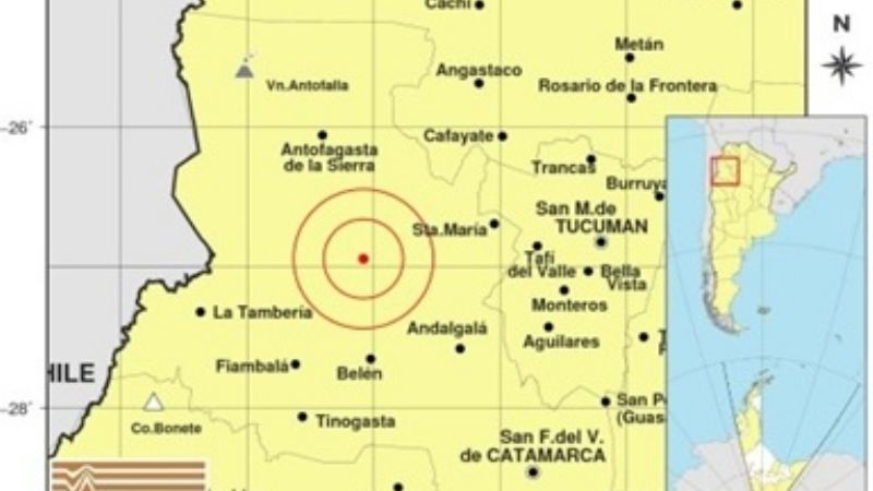 Dos temblores en las últimas horas