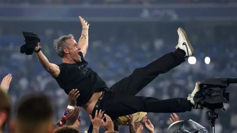 Luis Enrique, la estrella de un PSG sin estrellas