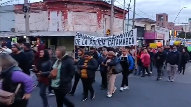 Convocante marcha en reclamo de mejoras salariales