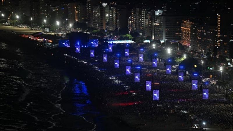 La Policía de Brasil frustró un atentado con bomba durante el show de Lady Gaga