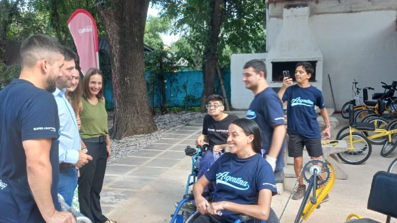 Fundación Jean Maggi entrega bicicletas adaptadas en Catamarca