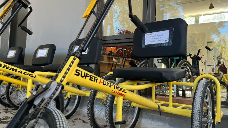 Fundación Jean Maggi entrega bicicletas adaptadas en Catamarca