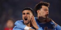 LOS URUGUAYOS lograron un triunfo aliviado por 2 a 0 sobr Venezuela, y le 