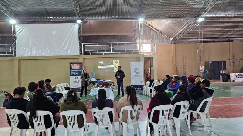 Se dictó una Diplomatura en Tejido en Telar