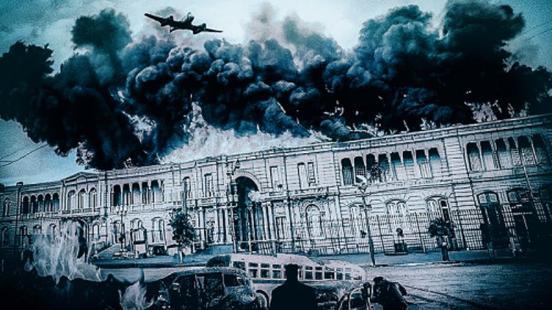 Acto homenaje a los granaderos y víctimas del bombardeo de Plaza de Mayo en 1955