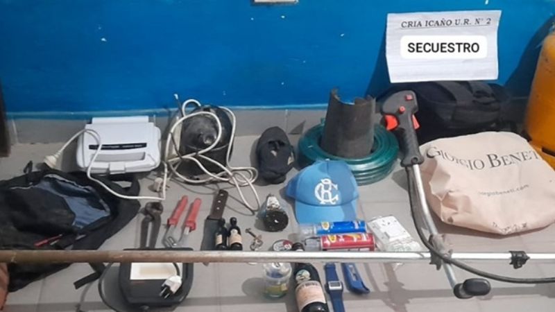 Esclarecen un robo en Icaño